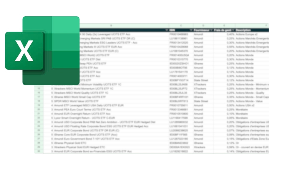 Bonus : la liste des meilleurs ETF