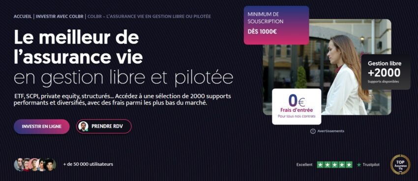 colbr : mon avis sur l'assurance vie et le PER