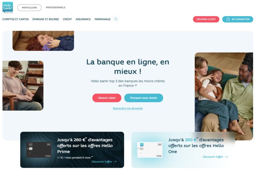 hello bank est la pire banque en ligne pour l'application selon les utilisateurs