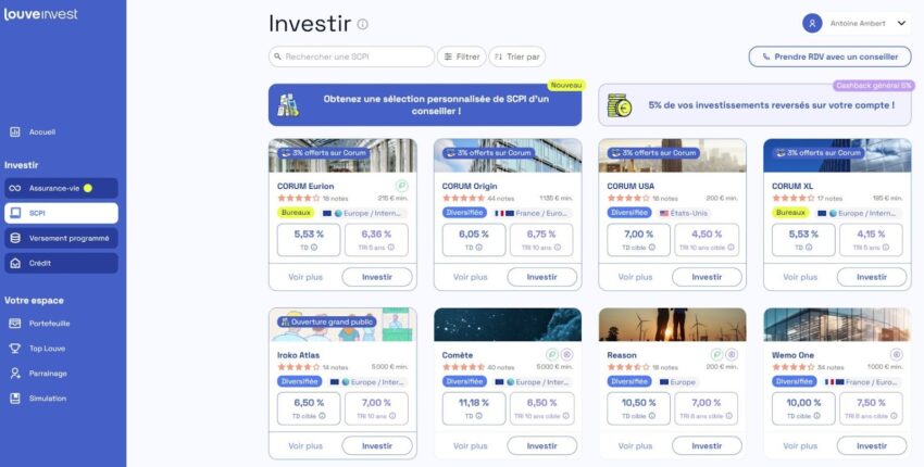 avis louve infinity espace client