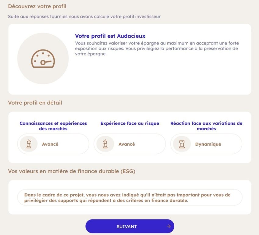 Parcours de souscription de BDL Club Invest