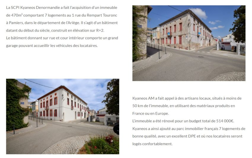 Exemple d'une réalisation de Kyaneos : rénovation complète d'un bien situé à Pamiers