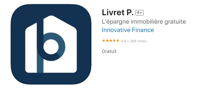 Une moyenne de 4,8 sur 5 sur les 368 avis déposés sur Livret P. sur l'App Store