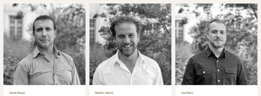 Photos de Nadim, Yazid et Joe, les 3 dirigeants d'Openstone