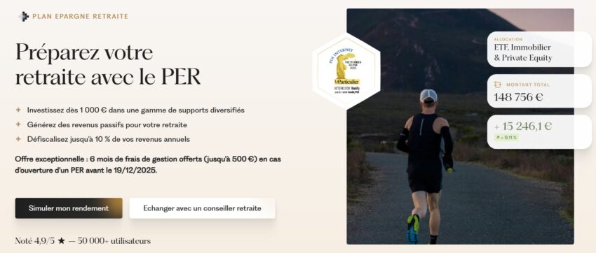 Présentation du PER Ramify sur leur site