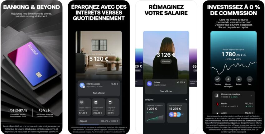 L'application Revolut est une référence