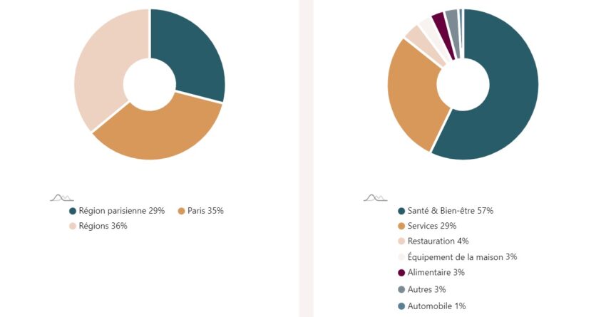 Répartition du patrimoine de la SCPI Pierre Expansion Santé au 31 décembre 2023