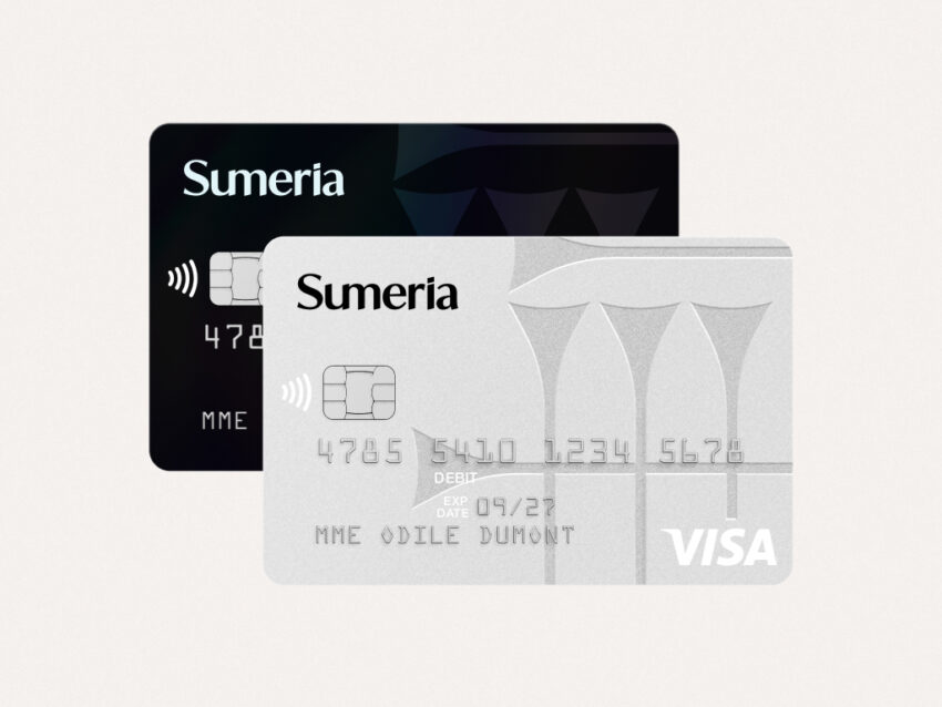 Cartes Sumeria blanche et noire