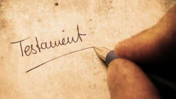 comment rédiger un testament
