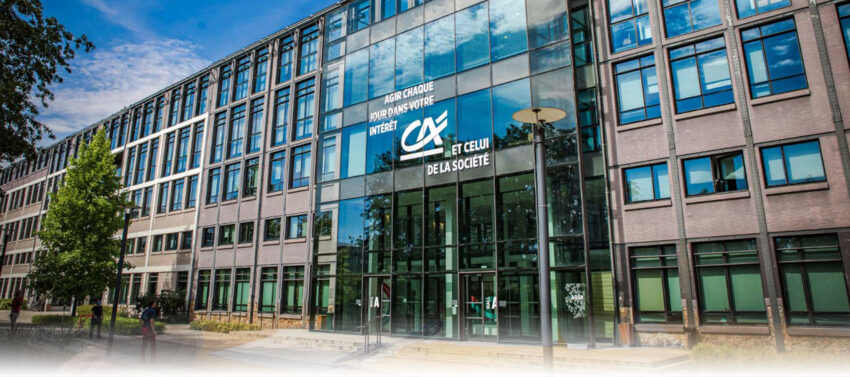 Le siège du Crédit Agricole