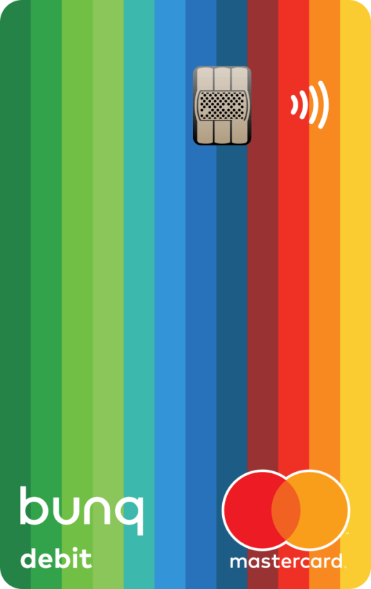 carte bancaire anonyme bunq