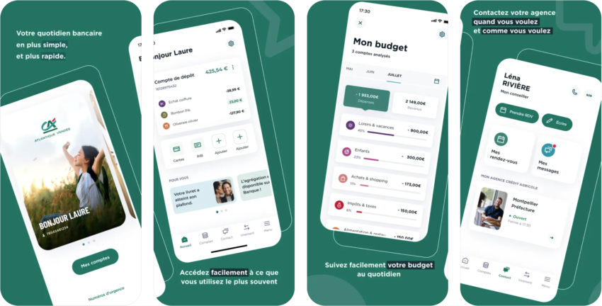 L'application SG sur l'app store d'Apple