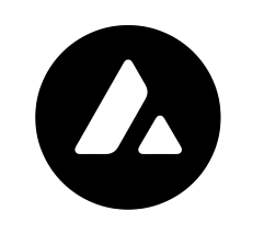 Logo d'Avalanche, le projet derrière la crypto AVAX