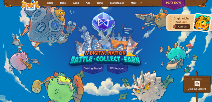 Axie Infinity, un metaverse clairement orienté jeu vidéo