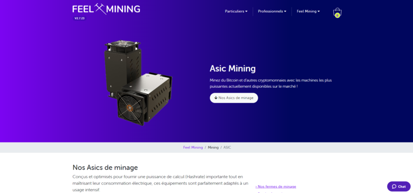 Illustration d'Asic de minage, des machines nécessaire au fonctionnement de la blockchain