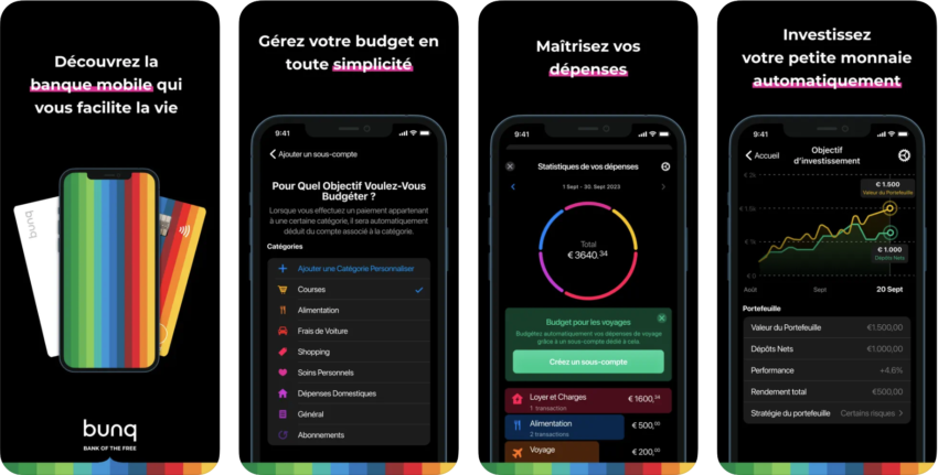 carte mineur ado enfant bunq