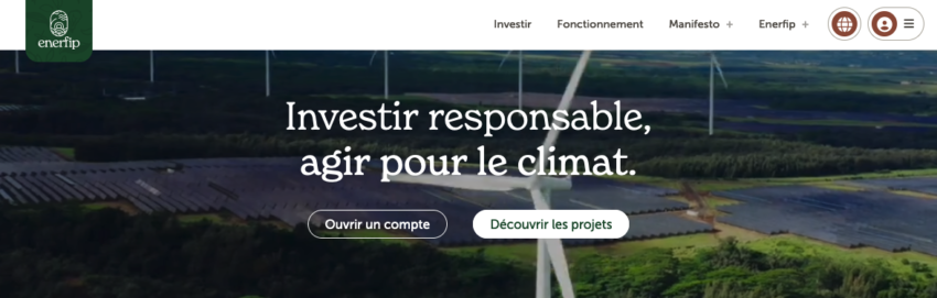 Enerfip propose une solution alternative aux compte à terme : le crowdfunding de projets écoresponsables.
