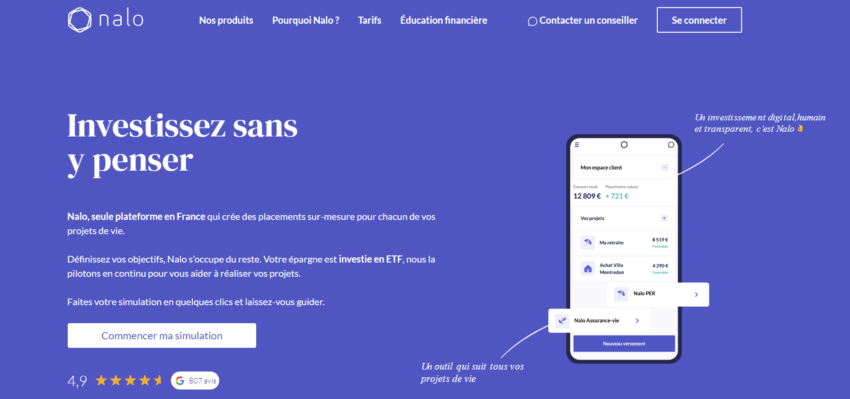 Courtier placement financier nalo, spécialiste de la gestion pilotée.