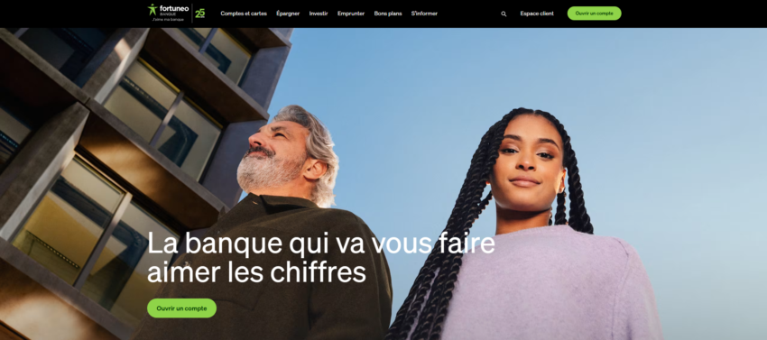 meilleur banque en ligne Fortuneo