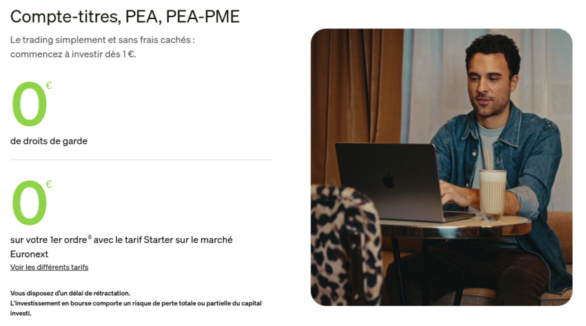 fortuneo banque avis bourse