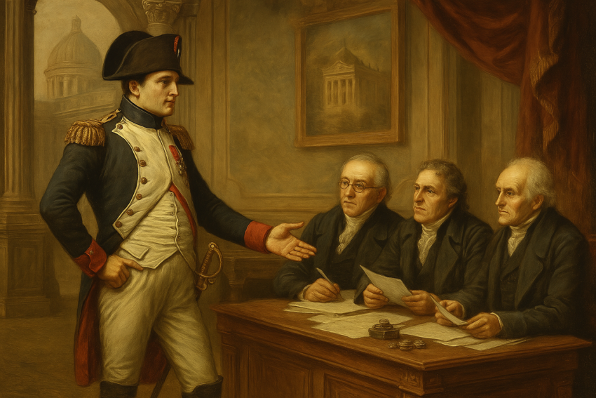 Le secteur bancaire change drastiquement sous Napoléon