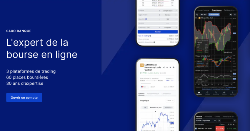 Saxo, courtier en ligne haut de gamme !