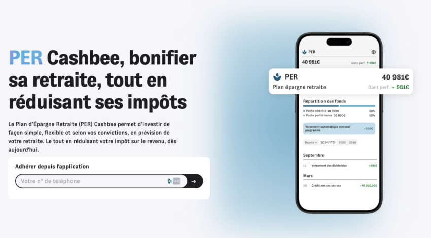 Vasi sur le PER de cashbee