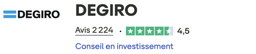 L'avis des clients de Degiro
