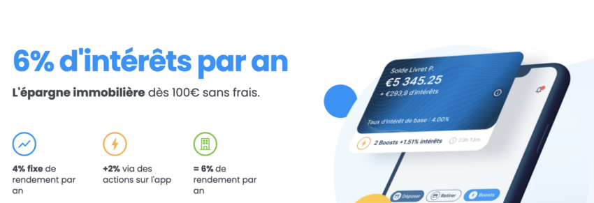 Livret P : un livret avec un sous jacent immobilier.