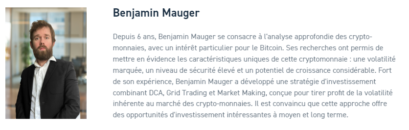 Benjamin Mauger (TRADEMEWAY) : CEO