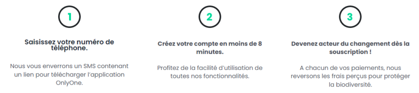 avis onlyone comment ouvrir un compte ?