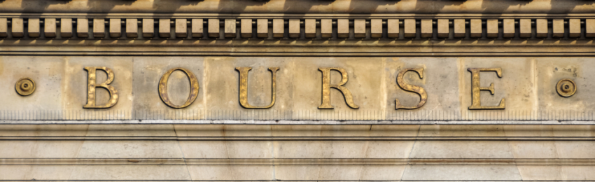 La bourse de Paris 