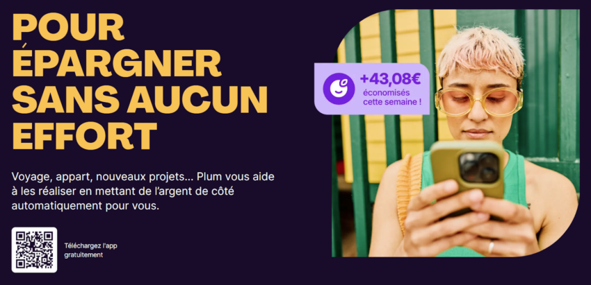 la page d'accueil de Plum