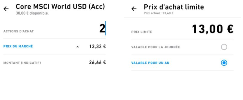 Notre avis sur le passage d'ordre sur Trade Republic