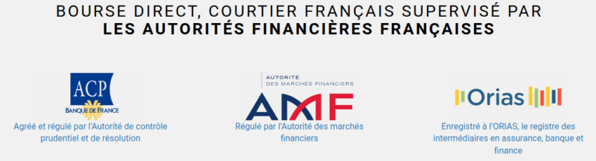 Notre avis sur les autoritéss de régulation de Bourse Direct