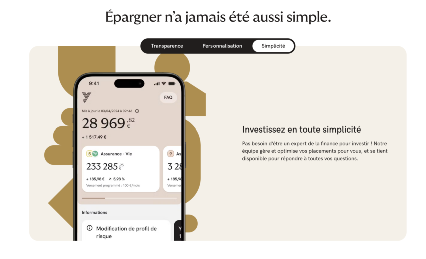 Avis Yomoni : gestion de l'épargne.