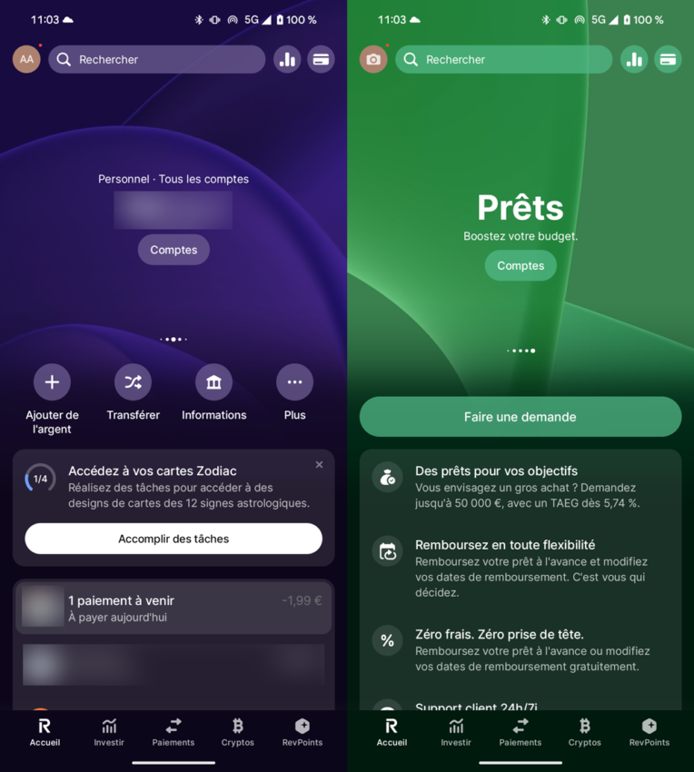 revolut ou wise comparatif
