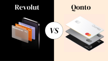 Visuel présentant Qonto vs Revolut