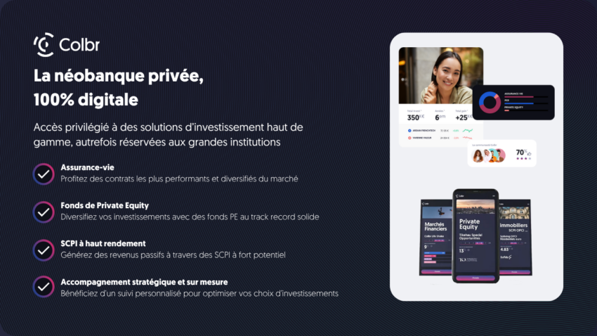 La banque privée en ligne Colbr