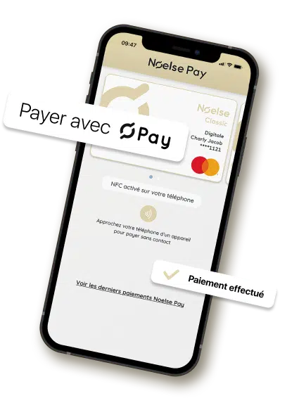 Noelse Pay est inclus à Noelse Smart